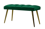 Ławka Stella (nogi skośne złote)