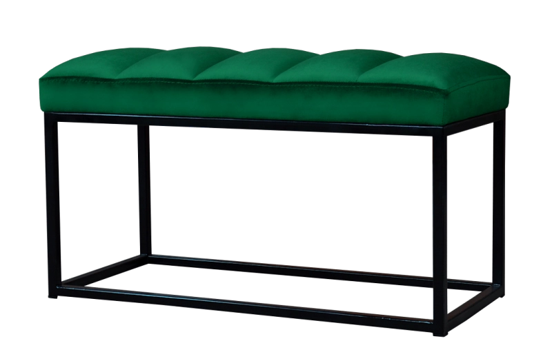 Ławka Stella - nogi stalowe ramka - Magic Velvet 2225