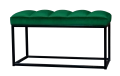 Ławka Stella - nogi stalowe ramka - Magic Velvet 2225